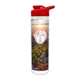 16 Oz. Full Color Wrap Insulated Bottle - Flip Straw Lid (Q882722)