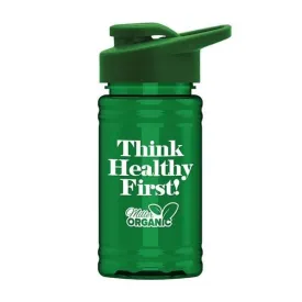 16 Oz. UpCycle - Mini RPet Bottle - Drink Thru Lid (Q492722)