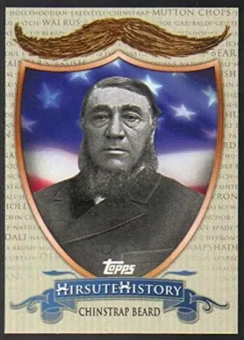 2011 Topps American Pie Hirsute History #4 Chinstrap Beard Topps