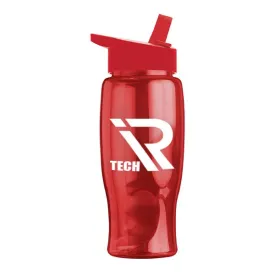 27 Oz. Poly-Pure Bottle - Flip Straw Lid (Q533722)