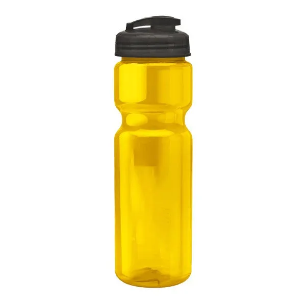 28 Oz. Champion Trans. Bottle - Flip Lid (Q553722)