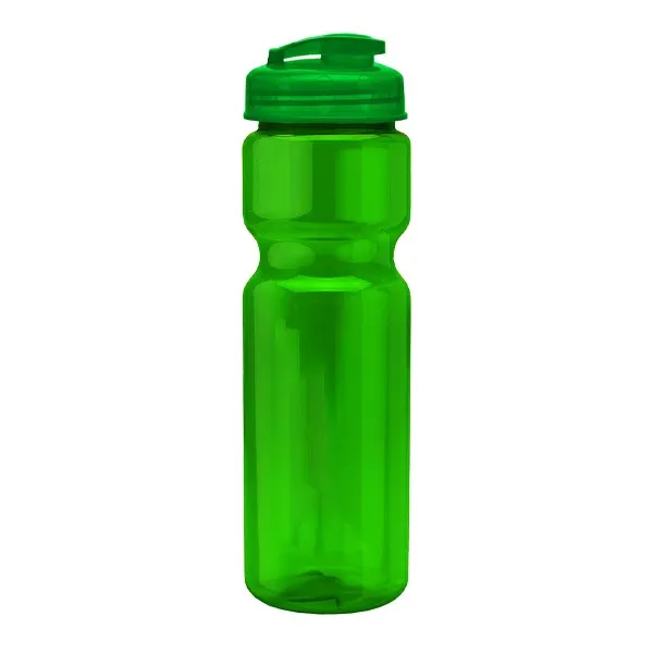 28 Oz. Champion Trans. Bottle - Flip Lid (Q553722)