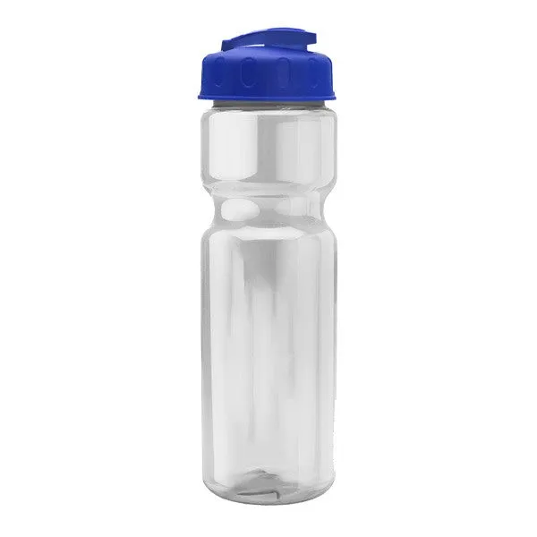 28 Oz. Champion Trans. Bottle - Flip Lid (Q553722)