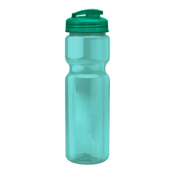 28 Oz. Champion Trans. Bottle - Flip Lid (Q553722)