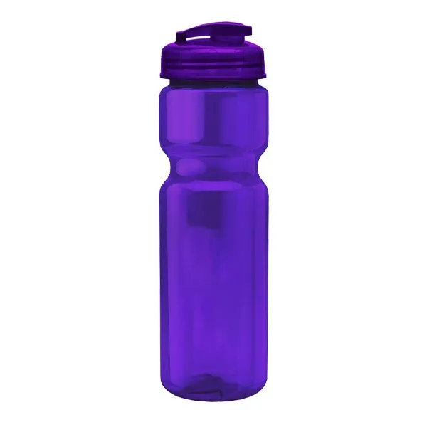 28 Oz. Champion Trans. Bottle - Flip Lid (Q553722)