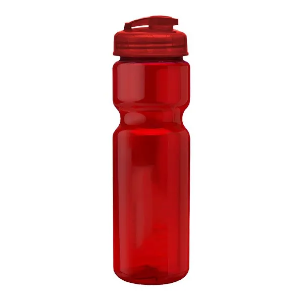 28 Oz. Champion Trans. Bottle - Flip Lid (Q553722)