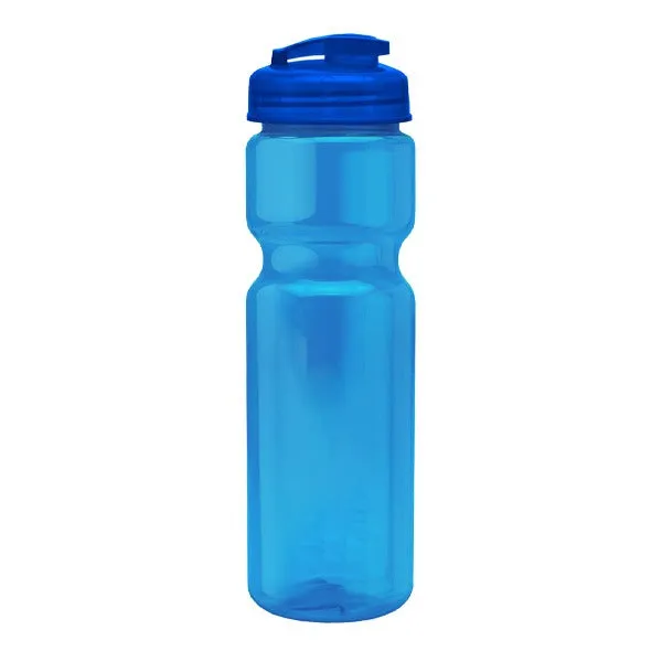 28 Oz. Champion Trans. Bottle - Flip Lid (Q553722)