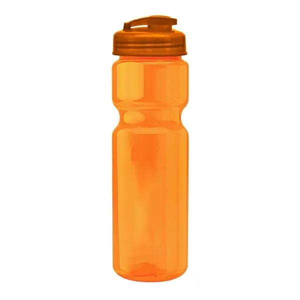 28 Oz. Champion Trans. Bottle - Flip Lid (Q553722)