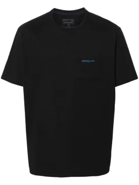 Boardshort logo-print T-shirt