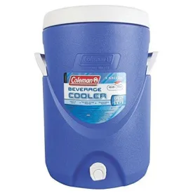 Coleman 5-Gallon Beverage Cooler, Blue