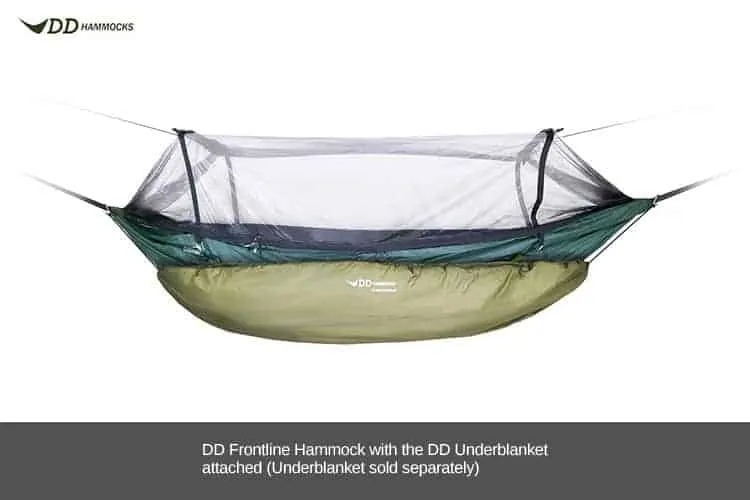 DD Frontline Hammock - Jet Black