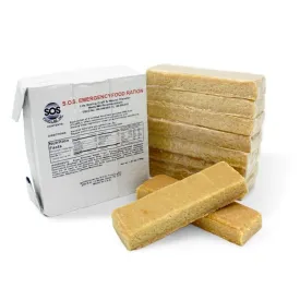 DISCOUNT SOS Emergency 3 Day Ration Food Bars 3600 Calorie