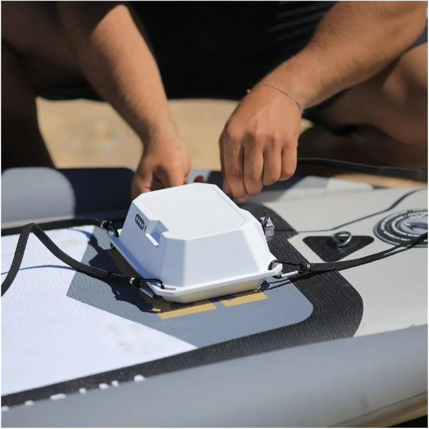 Electric Fin Kit 12V Battery Electric Engine Brushless Motor SUP Stand Up Paddle Board Push Surf Kayak Surfboard Propeller for Inflatable,Paddle Boards,Fishing Boats