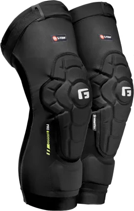 G-Form Pro-Rugged 2 MTB Knee Guards - Compression Knee Gear for Protection - Comfortable Knee Guards for Men & Women - Breathable & Durable Knee Guards for Mountain Biking - Storm Blue, Adult XS