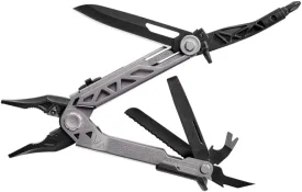 Gerber Gear Center-Drive Multitool - Includes 3.25 Outboard Knife, Pliers, Pry Bar, Bottle Opener & Awl - Comes with Bit Set & Sheath - Made in USA - Silver & Black
