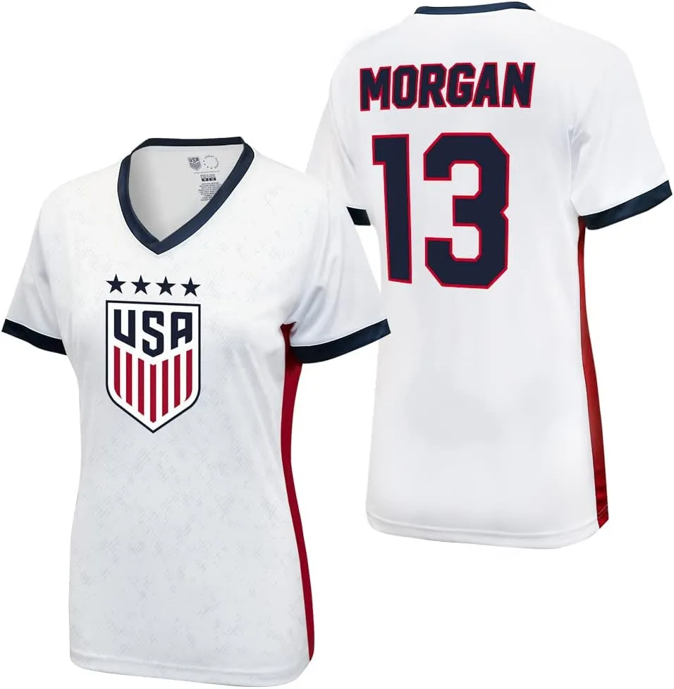 Icon Sports U.S.Women Soccer Game Day Tee - Officially Licensed Unisex Adult Short Sleeve Polyester T-Shirt