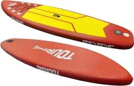 Inflatable Paddle Board for Adults, Stand up Paddle Board Inflatable with SUP Accessories, 11'33" Ultra Stable Sup Board, Fishing Blow up Paddle Boards with Paddle, Pump, Backpack, Fin