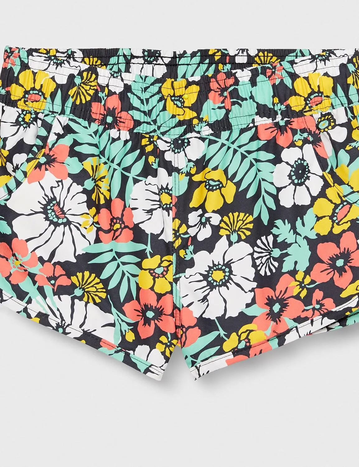 Kanu Surf Girls' Standard Isabel UPF 50  Quick Dry Beach Elastic Waist Boardshort