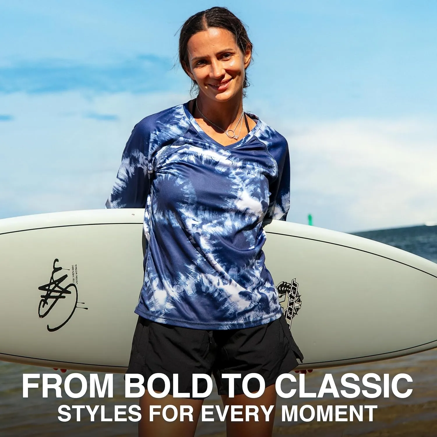 Kanu Surf Women's UPF 50  Long Sleeve Active Swim Tee & Workout Top