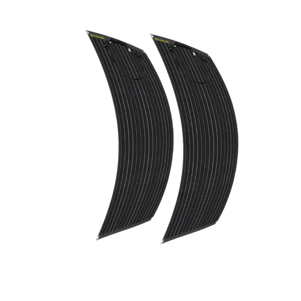 ROCKSOLAR 200W 12V Flexible Monocrystalline Solar Panel(2X100W)