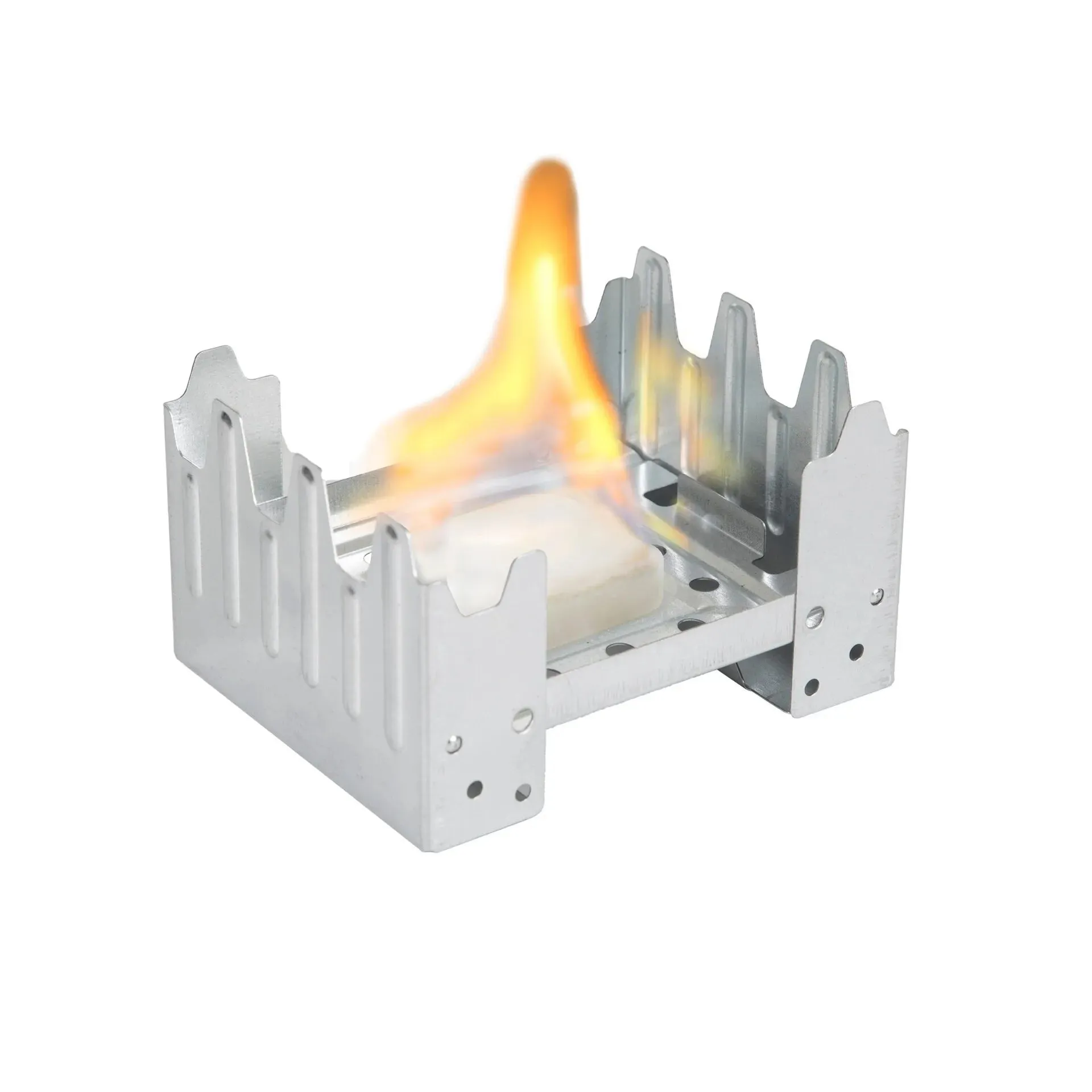 Stansport Fold-Up Backpacker's Stove - Silver