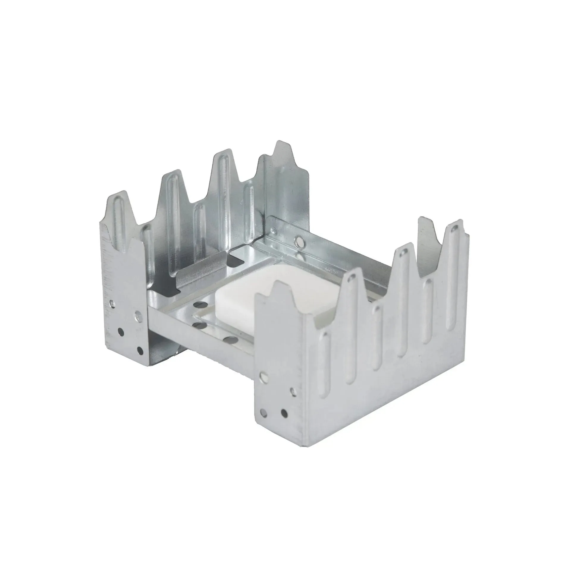 Stansport Fold-Up Backpacker's Stove - Silver