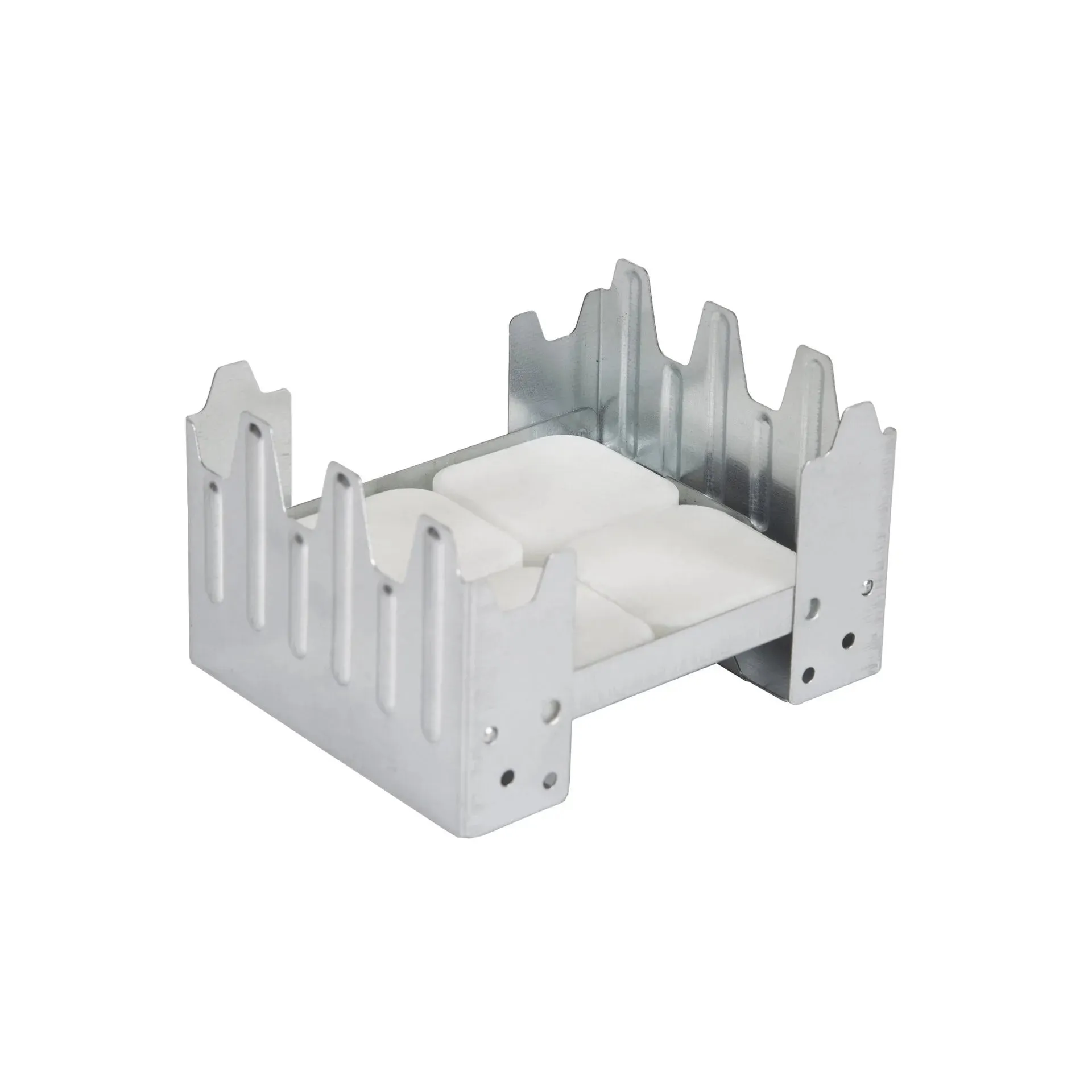 Stansport Fold-Up Backpacker's Stove - Silver