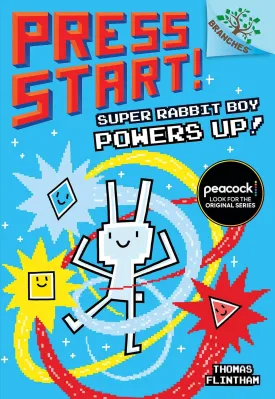 Super Rabbit Boy Powers Up! A Branches Book (Press Start! #2) (2) Hardcover  Illustrated, May 9, 2017