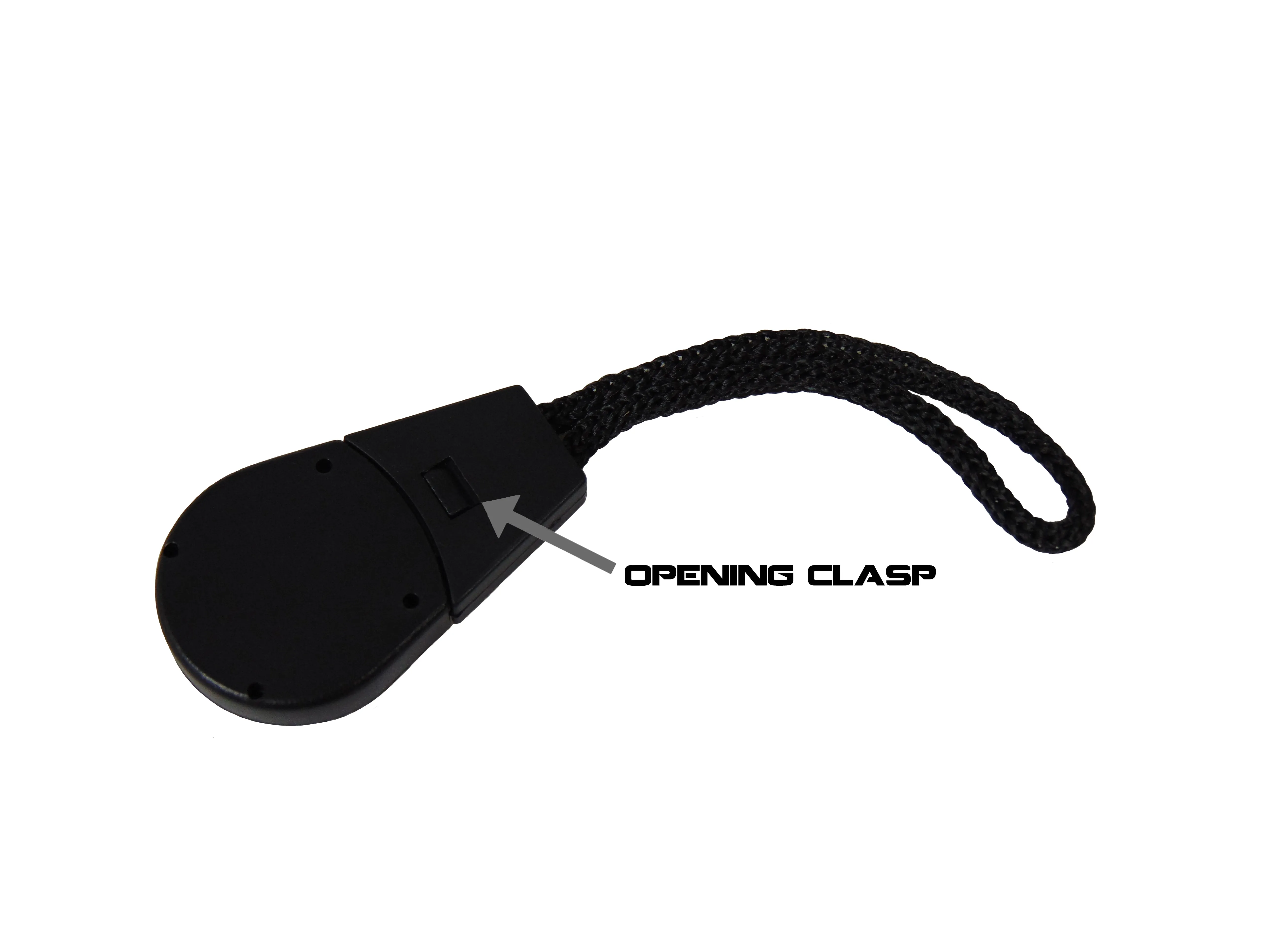 Type-III Liquid Filled Zipper Pull Compass Set for Camping, Hiking, Paracord Projects or Bug-Out Bags