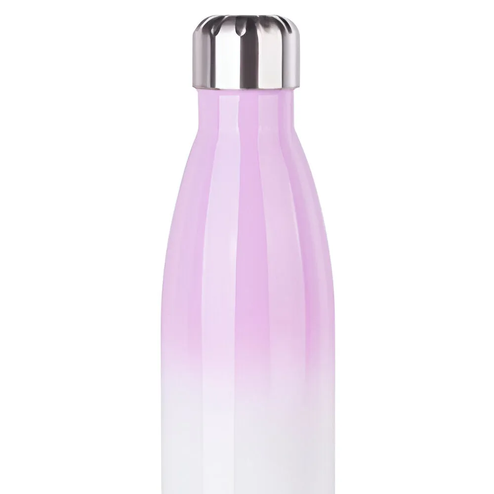Water Bottles - GRADIENT - Bowling - 500ml - Purple/ White