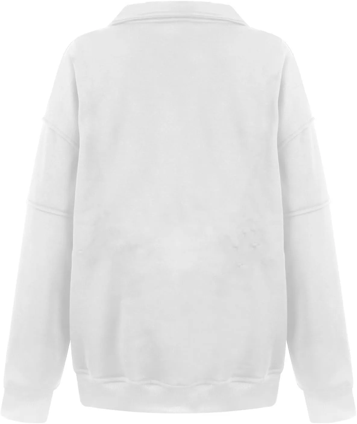 Womens Fleece Pullover Oversized Mock Neck Half Zip Sweatshirt Long Sleeve Fall Casual Comfy Hoodie Preppy Clothes