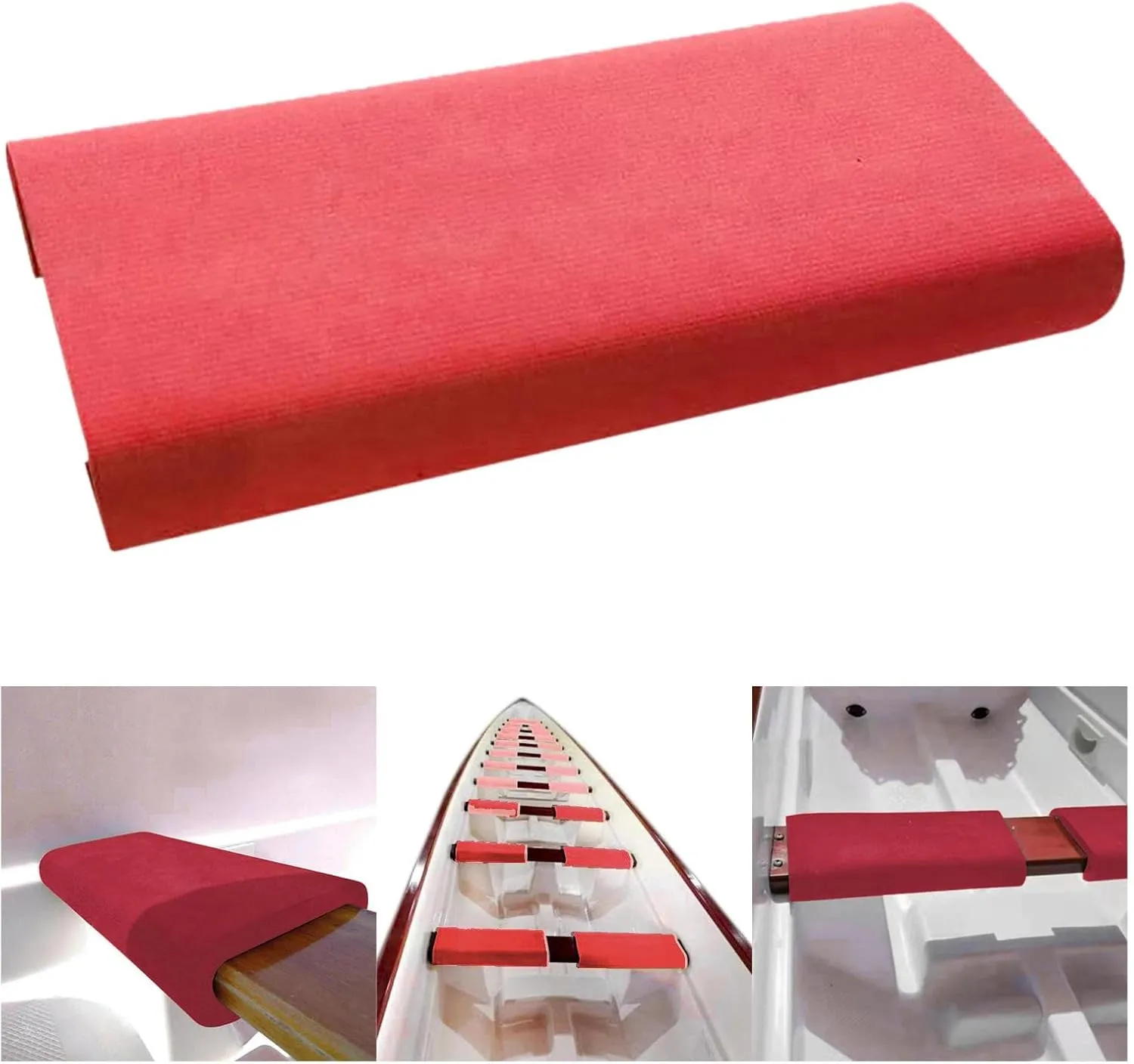 Yiju Dragon Boat Cushion, Dragon Boat Seat Pad, Red