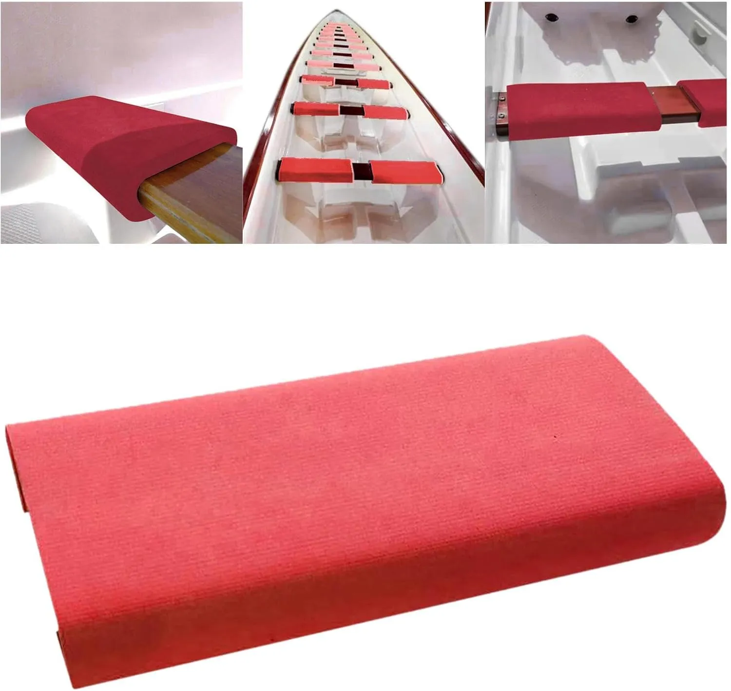 Yiju Dragon Boat Cushion, Dragon Boat Seat Pad, Red