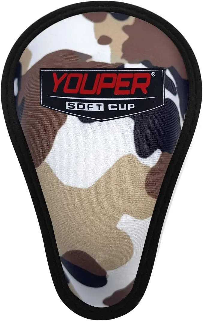 Youper Youth Elite Boxer Briefs w/Soft Athletic Cup, Boys Stretch Boxer Jock for Baseball & Football