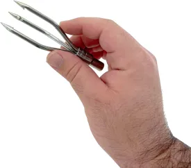 Zinc Plated Trident Speartip - 3-Prong for Spearfishing, Freediving & Scuba Diving Spearguns, Polespears & Hawaiian Slings